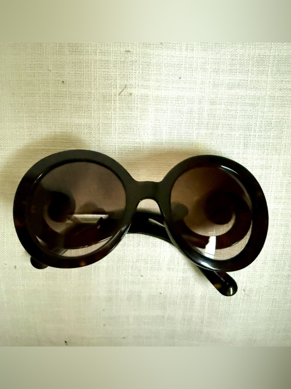 PRADA Baroque Tortoiseshell Sunglasses - Picture 2 of 8